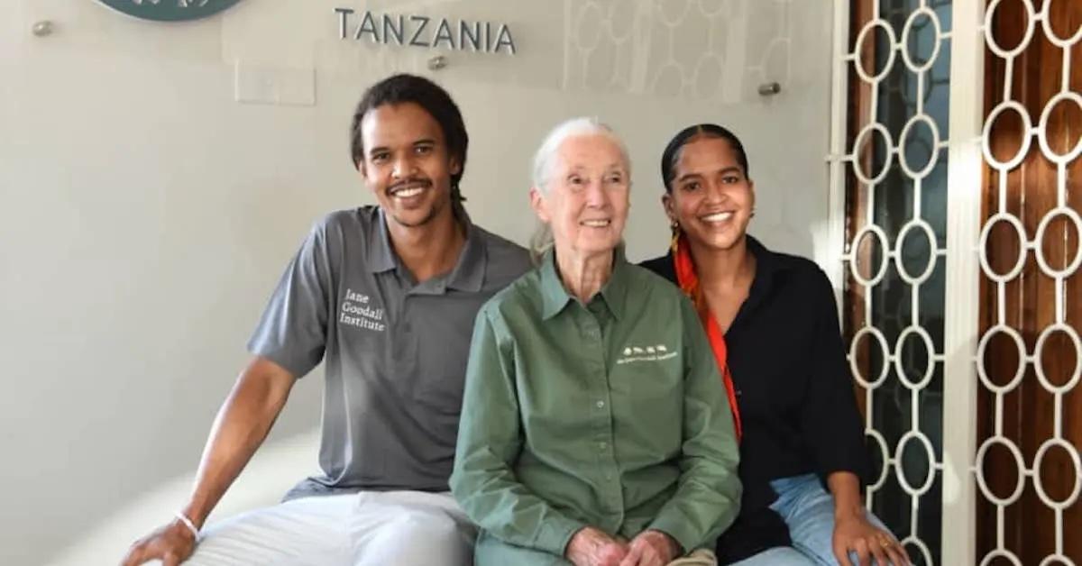 jane goodall grandson