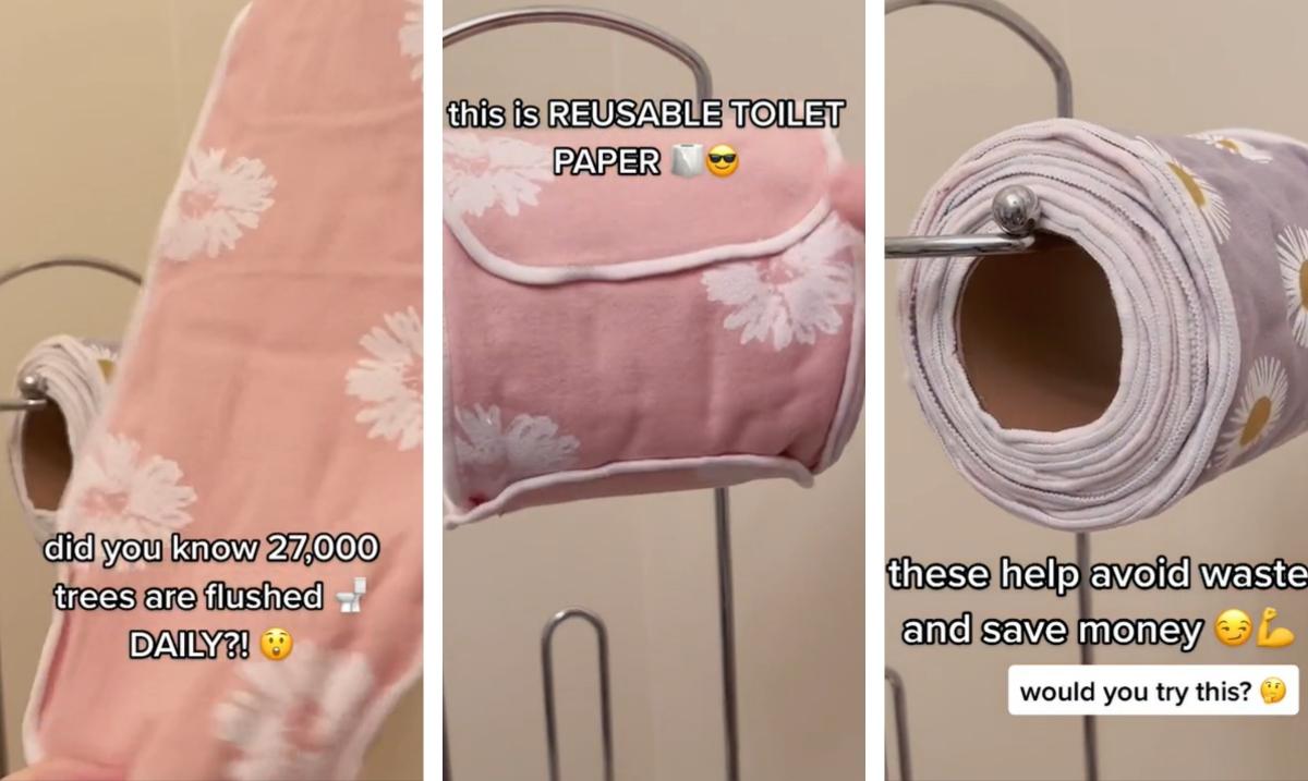 images of reusable toilet paper