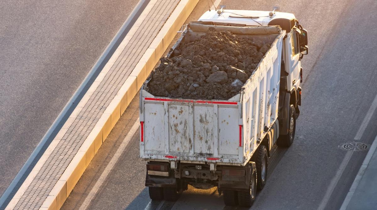 truck full of coal