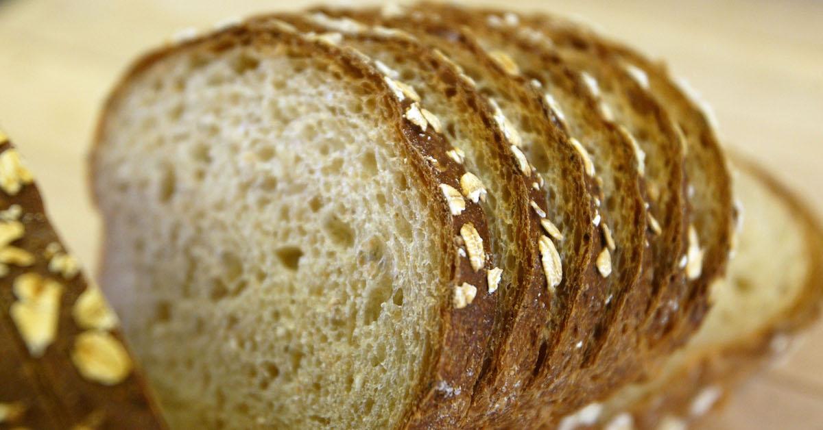 A sliced loaf of bread