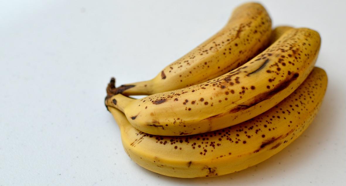 bunch of ripe bananas