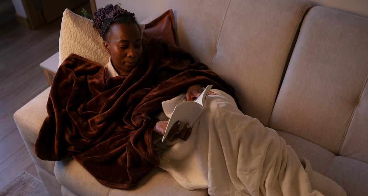 woman blankey