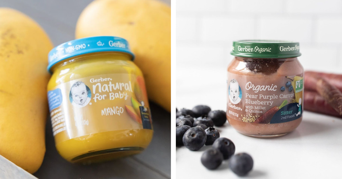 Gerber baby food