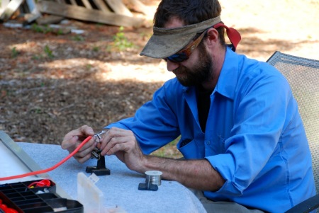 Soldering connections